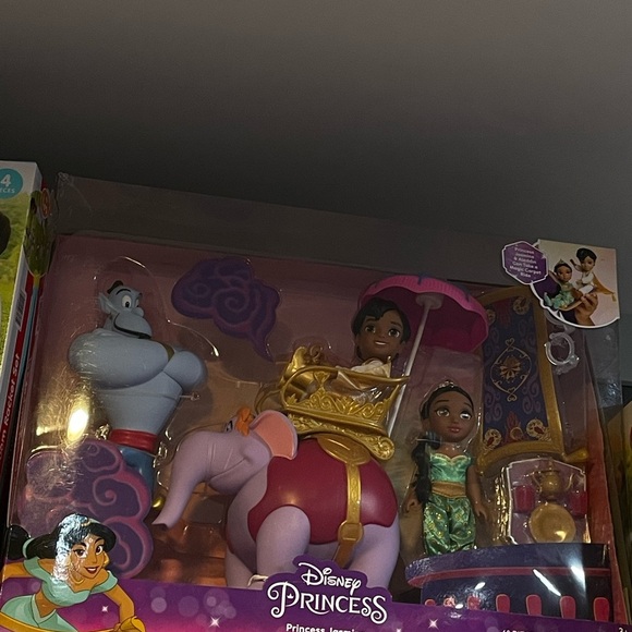 Disney Other - Disney Purple and Pink Princess Doll Set